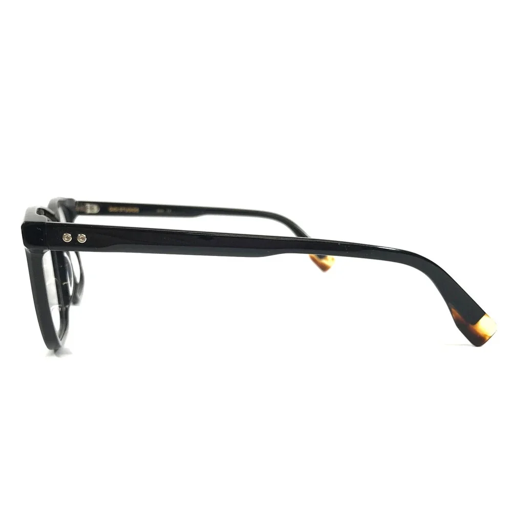 Gigi Studios Eyeglasses Frames EDISON 68991/1 Black Square Full Rim 56-20-150